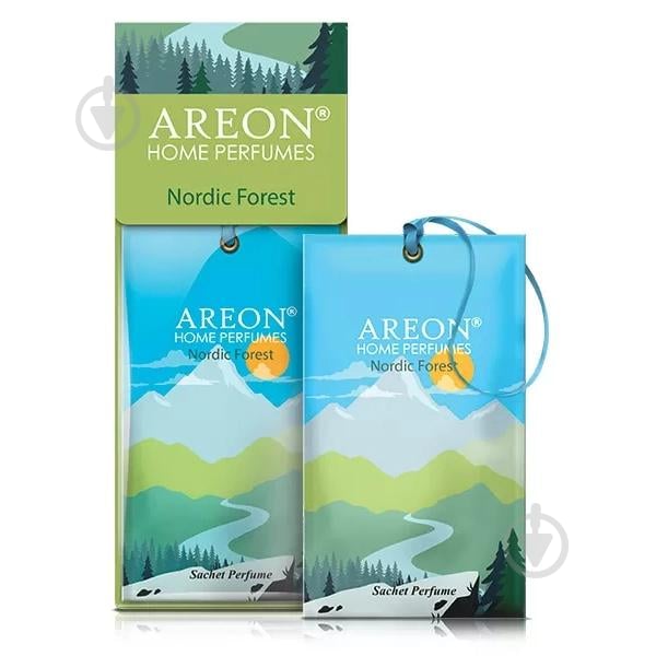 Ароматичне саше АРЕОН Home Perfume Sachet Nordic Forest SPW02 різнокольоровий - фото 1