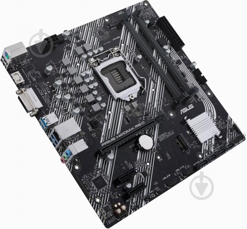 Материнська плата Asus PRIME H410M-K R2.0 (Socket 1200, Intel H470, mini ATX) - фото 4