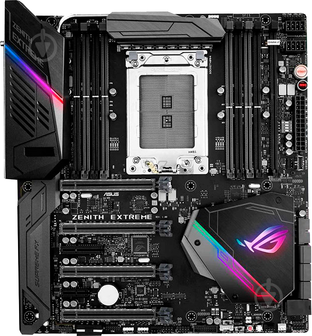 Материнська плата Asus ROG ZENITH EXTREME (Socket TR4, AMD X399, E-ATX) - фото 1