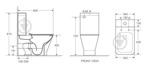 Унитаз VOLLE RAMIRO 2.0 vortice - фото 2