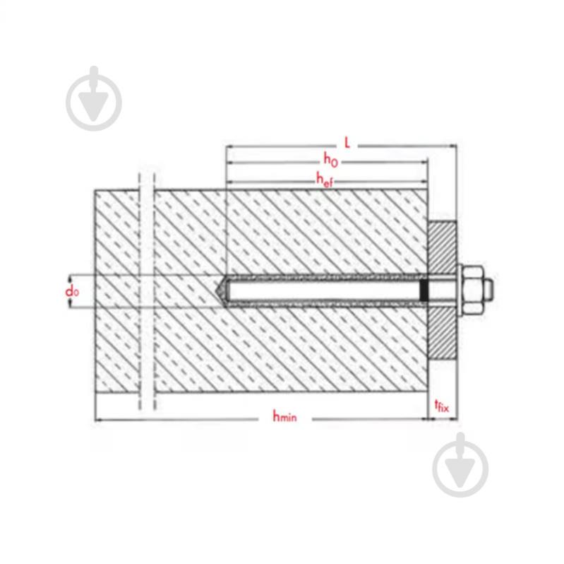Хімічний анкер WIT-PE 1000 WURTH 585 мл - фото 3 Хімічний анкер WIT-PE 1000 WURTH 585 мл - фото 3