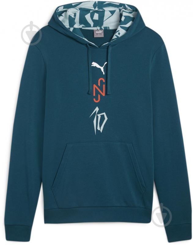 Джемпер Puma NEYMAR JR CREATIVITY LOGO HOODY 65895513 р.M зеленый - фото 1