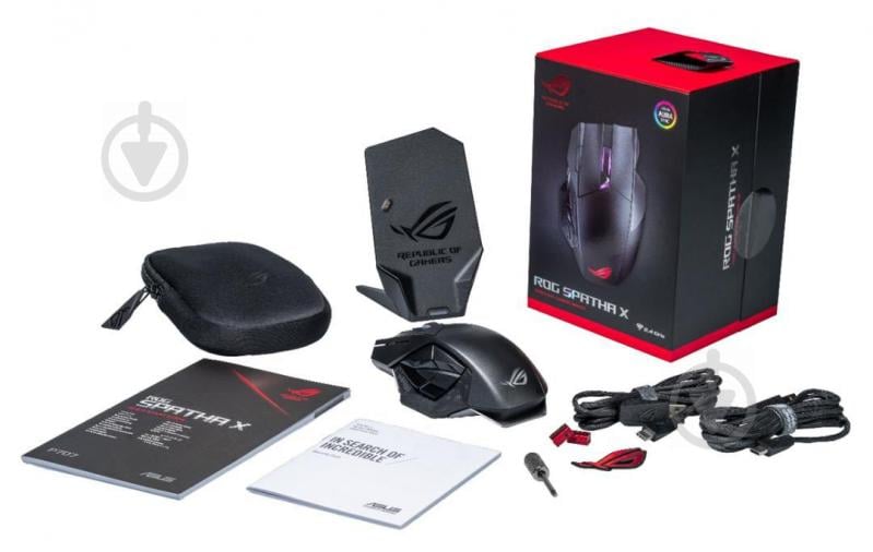 Миша Asus ROG Spatha X Wireless/USB - фото 8