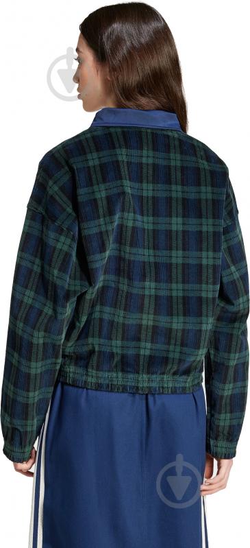 Джемпер Adidas TARTAN HALF ZIP IX1054 р.L синий - фото 2
