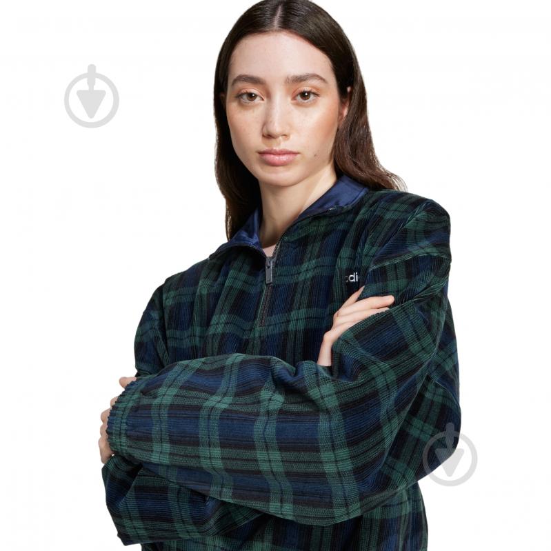 Джемпер Adidas TARTAN HALF ZIP IX1054 р.L синий - фото 4