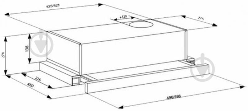 Вытяжка Eleyus Cyclon 470 60 IS - фото 17