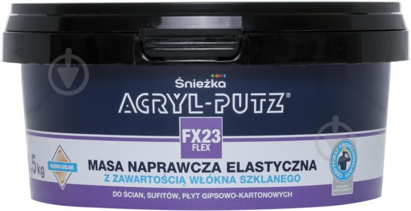Шпаклівка Sniezka Acryl Putz Flex ремонтна еластична 0,5 кг - фото 1