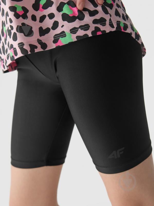 Шорти 4F TIGHTS CAS F133 4FJWSS24TTIGF133-20S р. 122-128 чорний - фото 3