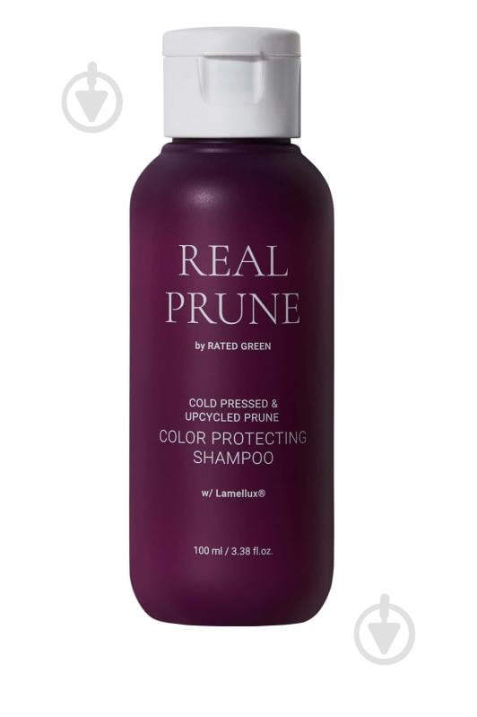 Шампунь Rated Green Защита окрашенных волос с экстрактом сливы Real Prune Color Protecting 100 мл - фото 1