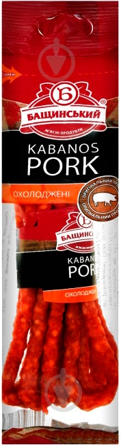 Колбаски Бащинський Pork 370 г 4823064807523 - фото 1 Колбаски Бащинський Pork 370 г 4823064807523 - фото 1