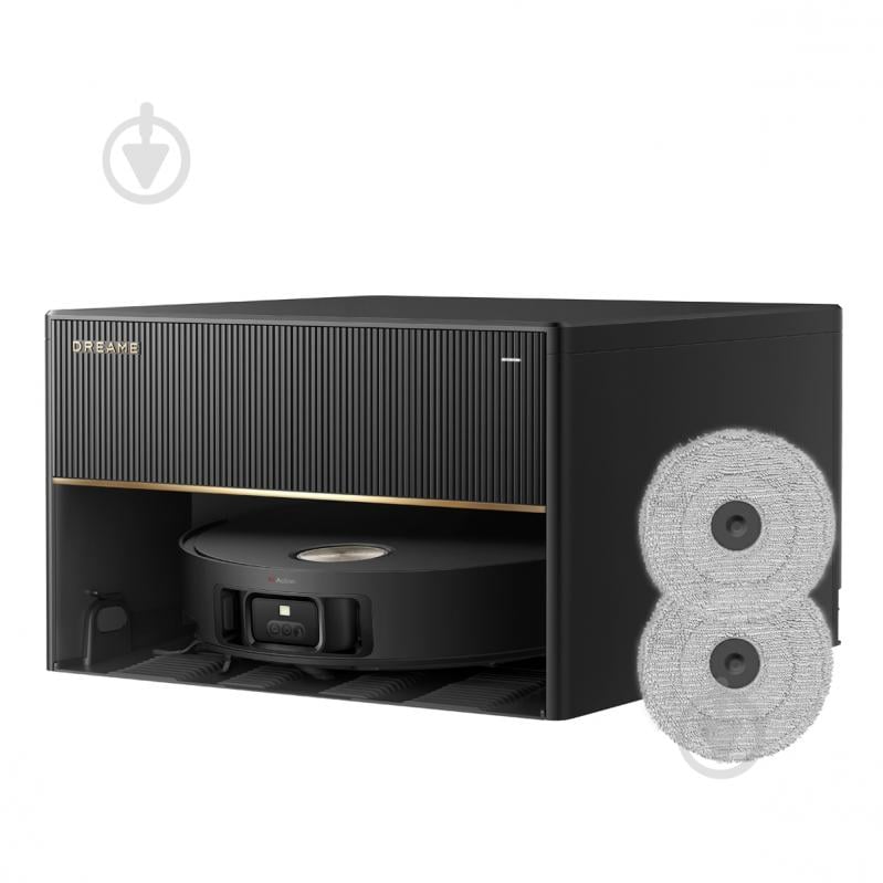 Робот-пылесос моющий DREAME Bot X50 Master black - фото 1 Робот-пылесос моющий DREAME Bot X50 Master black - фото 1