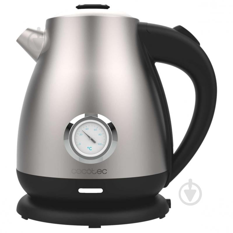 Электрочайник CECOTEC ThermoSense 620 Retro Steel - фото 1