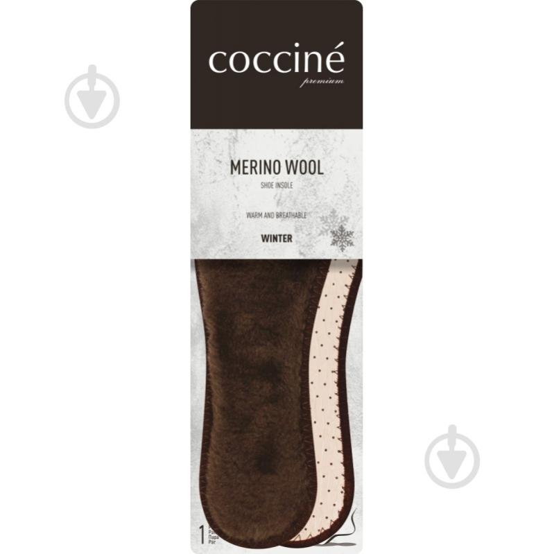 Стельки Merino Wool COCCINE р.36 коричневый - фото 1