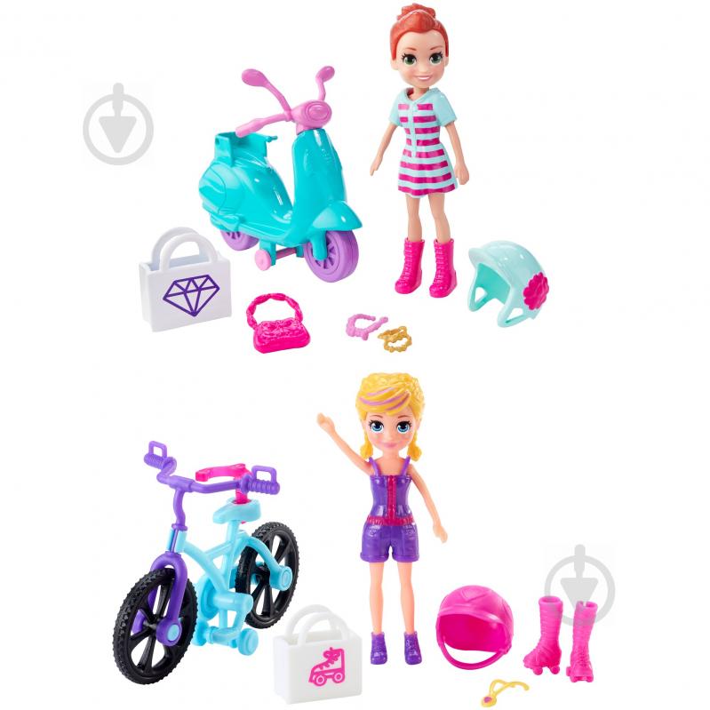 Ігровий набір Polly Pocket Polly Pocket Модниця на колесах в асортименті GFP93 - фото 1