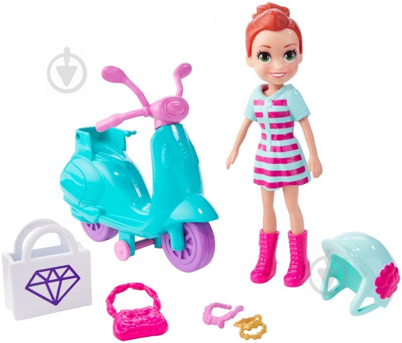 Ігровий набір Polly Pocket Polly Pocket Модниця на колесах в асортименті GFP93 - фото 2