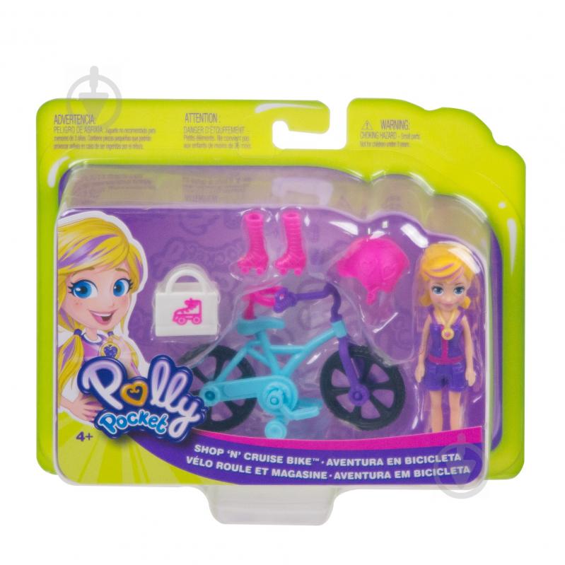 Ігровий набір Polly Pocket Polly Pocket Модниця на колесах в асортименті GFP93 - фото 3