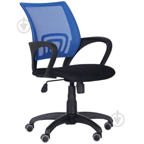 Крісло AMF Art Metal Furniture Веб чорно-синій - фото 1