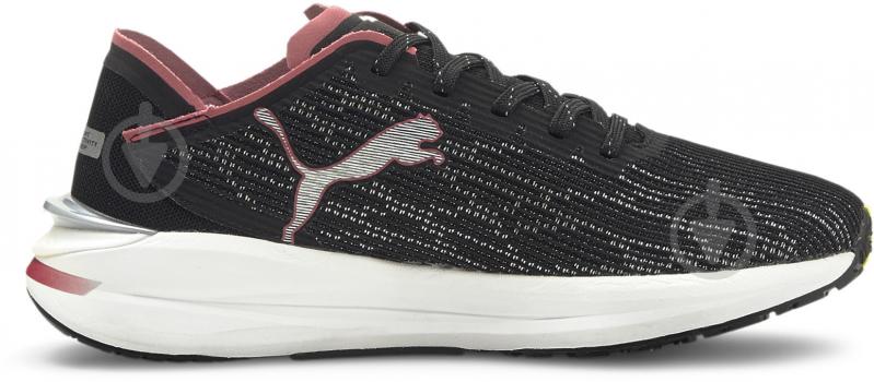 Кроссовки женские летние Puma Electrify Nitro WTR Wns 19526801 р.40,5 черно-белые - фото 1