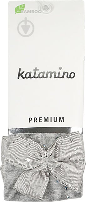 Колготки для девочек KATAMINO K36009 р.106-118 серый - фото 1