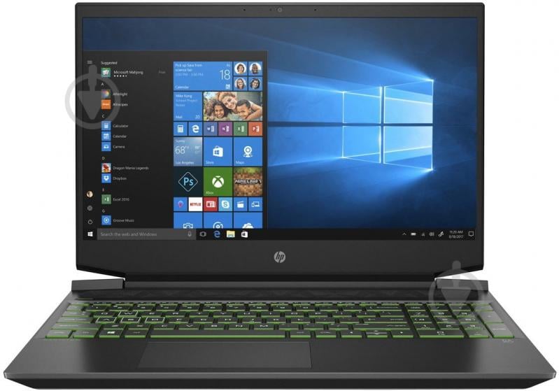 Ноутбук HP 15 Gaming 15-ec 15,6 (4B0U9EA) black - фото 1