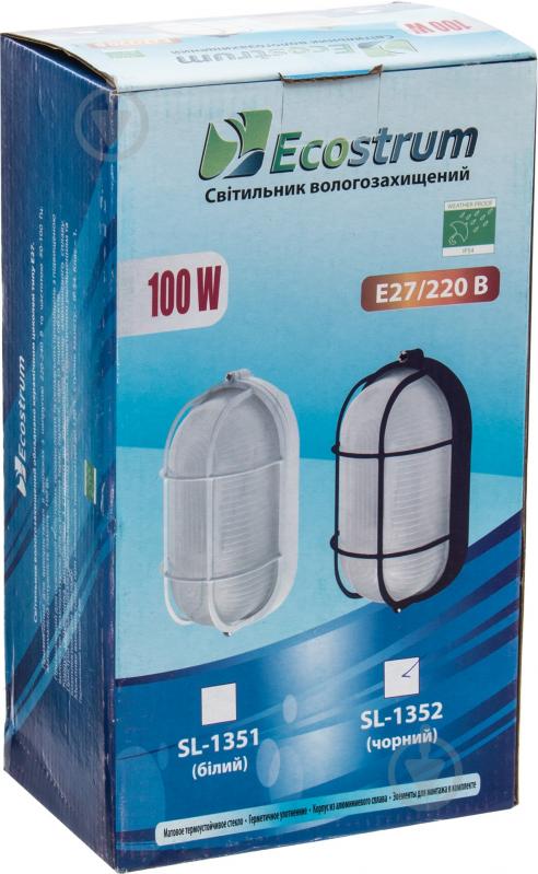 Светильник административный Ecostrum 100 Вт SL-1352 с решеткой IP54 - фото 4