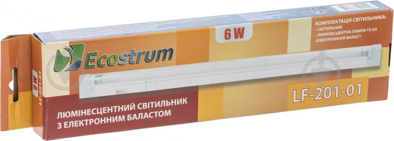 Підсвітка для меблів Ecostrum LF-201-01 ЕПРП 1x6 Вт G5 - фото 3