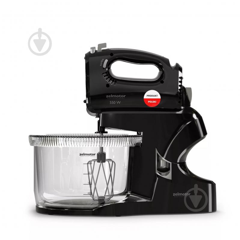 Миксер Zelmotor 451.8 UA Black - фото 2