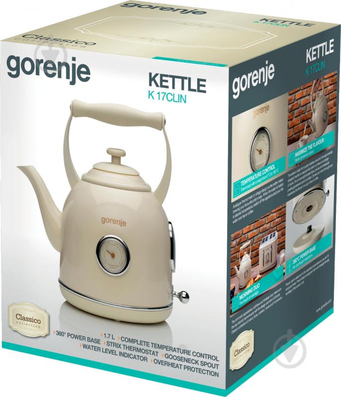 Электрочайник Gorenje K17CLIN - фото 6