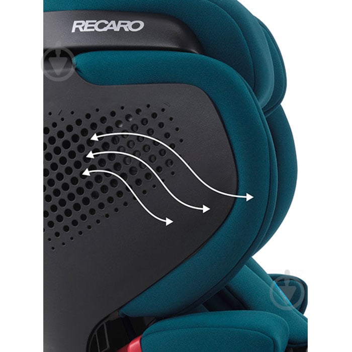 Автокрісло RECARO Tian Elite Select Teal Green бірюзовий 00088043410050 - фото 3