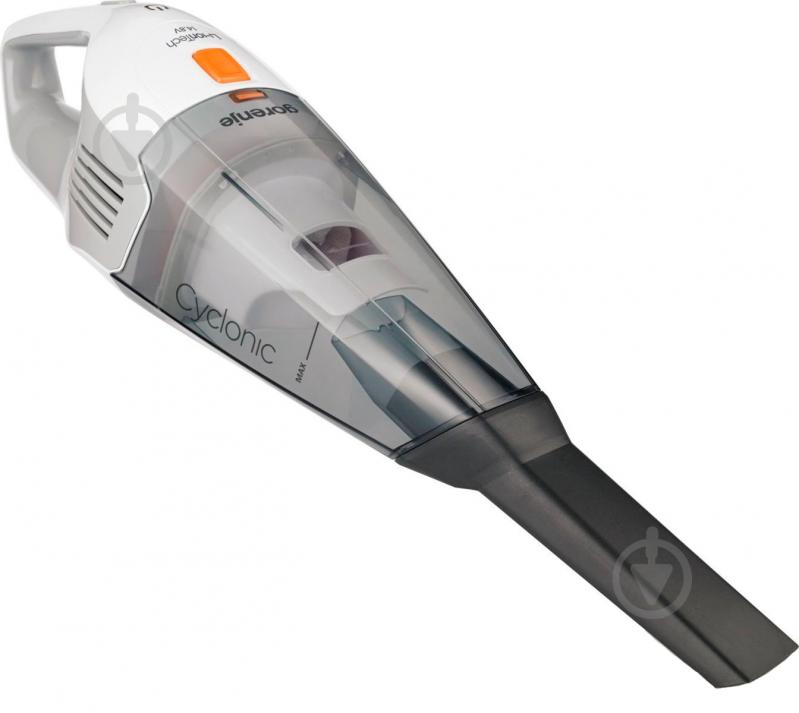 Пылесос аккумуляторный Gorenje MVC 148 FW white - фото 2