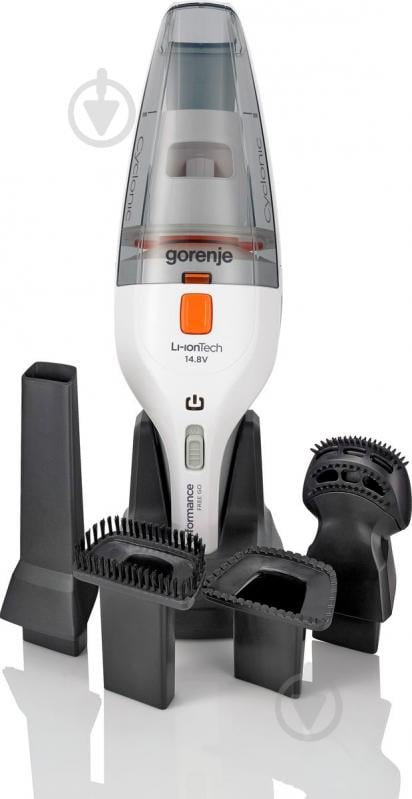 Пылесос аккумуляторный Gorenje MVC 148 FW white - фото 6