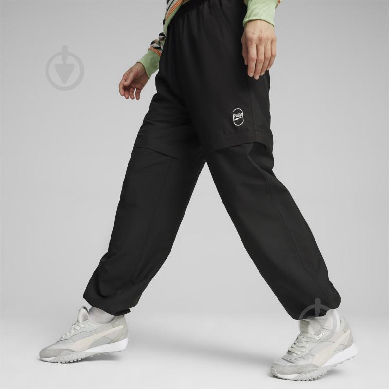 Брюки Puma DOWNTOWN 180 ZIP-OFF PANTS WV 62437801 р. 2XL черный - фото 4