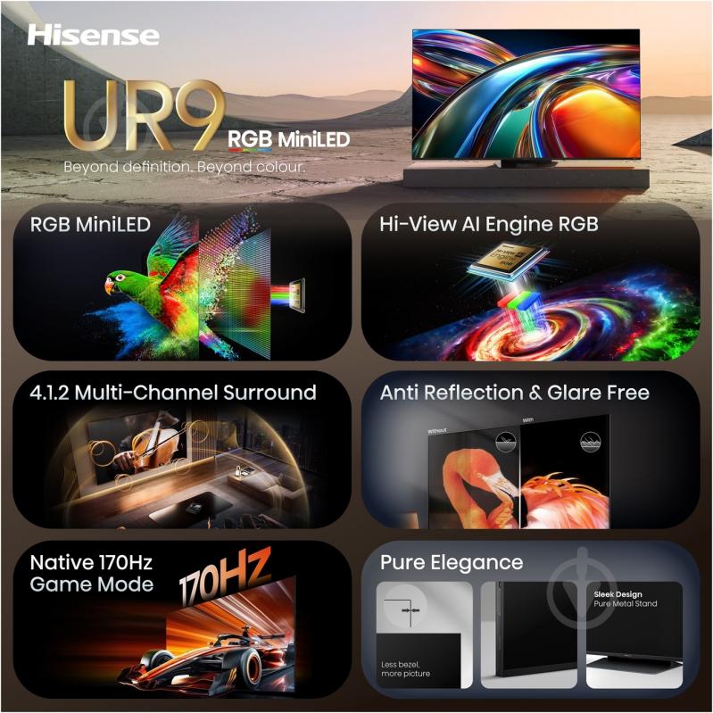 Телевизор Hisense 65UR9S - фото 12