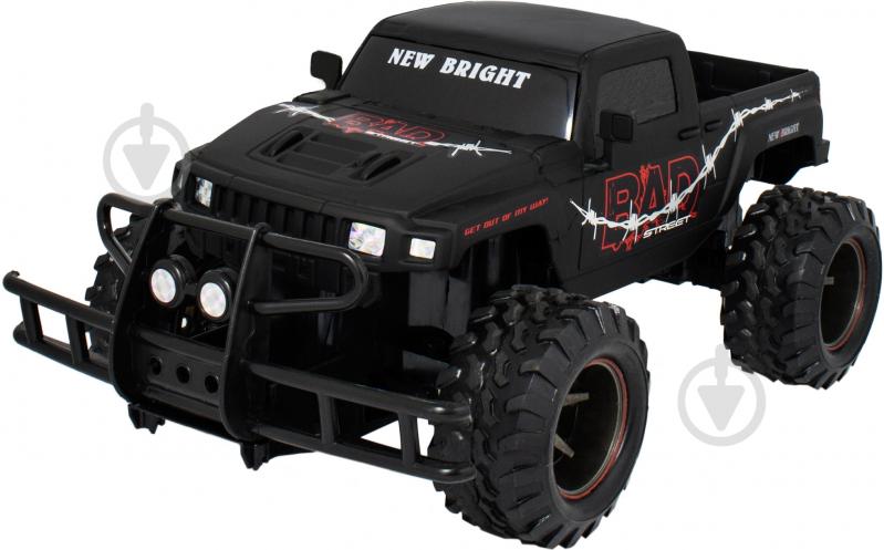 Автомобиль на р/у New Bright Bad Street Hummer H3T black 1:15 21580 - фото 1