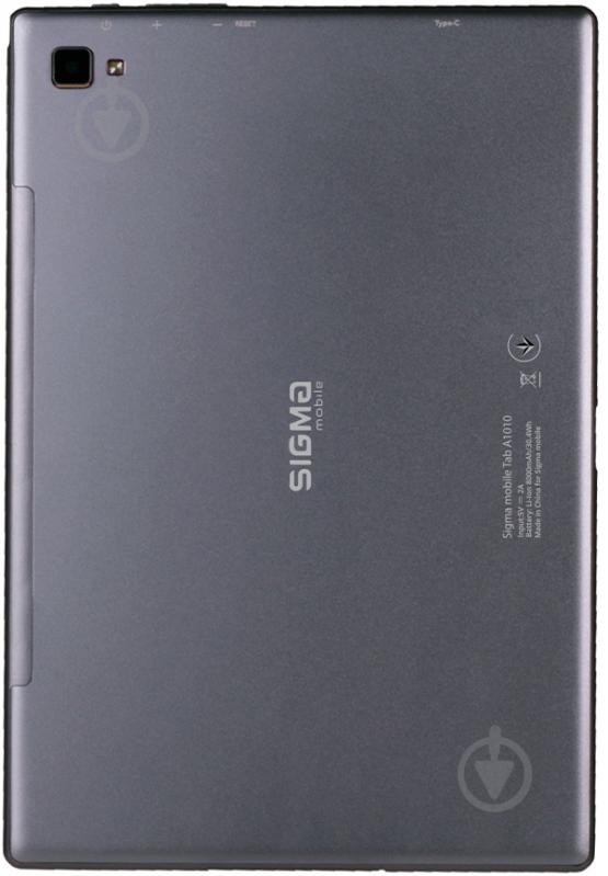 Планшет Sigma mobile X-style Tab A1010 10,1" 4/64GB 3G/Wi-Fi + 4G grey - фото 4