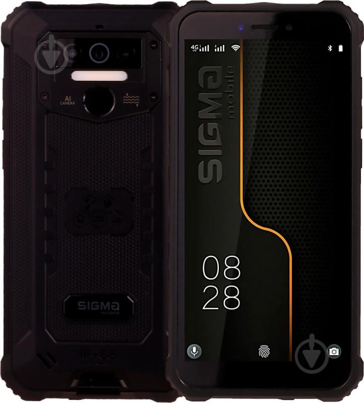 Смартфон Sigma mobile X-treme PQ38 4/32GB black - фото 1