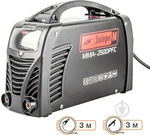 Инвертор сварочный Дніпро-М ММА-250DPFC - фото 2 Инвертор сварочный Дніпро-М ММА-250DPFC - фото 2