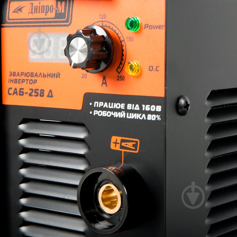 Инвертор сварочный Дніпро-М САБ-258Д - фото 2 Инвертор сварочный Дніпро-М САБ-258Д - фото 2