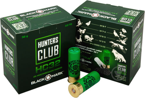 Патроны Black Mark Hunters Club №4 [1шт] - фото 1