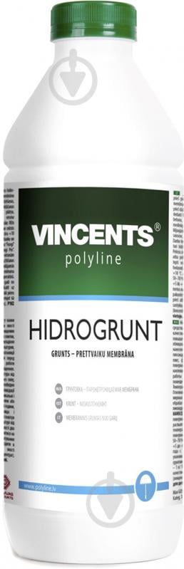 Ґрунтовка VINCENTS POLYLINE Hidrogrunt вологовідштовхуючий 1 л - фото 1