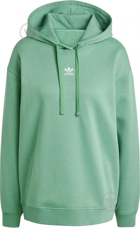 Джемпер Adidas ESS HOODIE IY9620 р.XL зеленый - фото 6