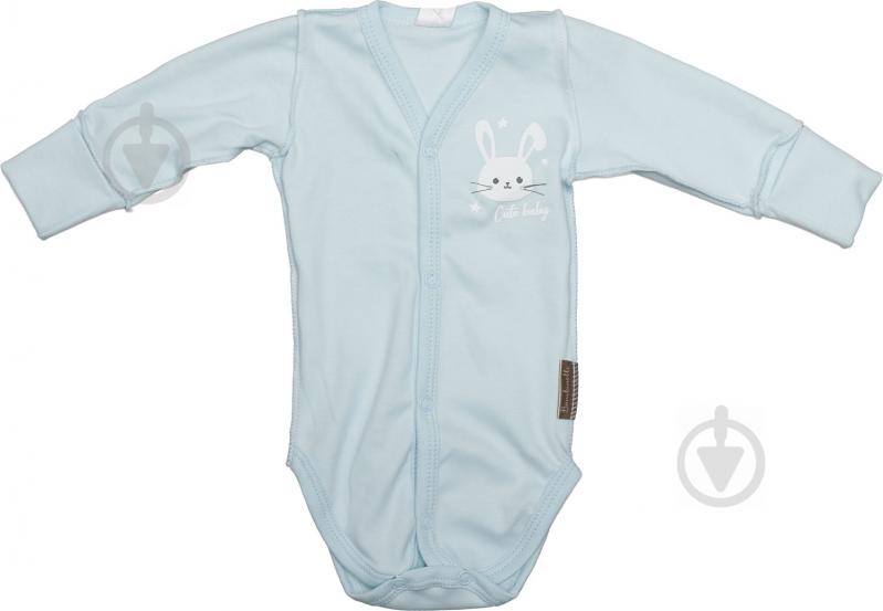 Боді дитяче унісекс Bambinelli Cute Baby Б304-1 р.62 блакитний - фото 2