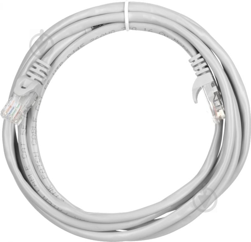 Патч-корд 2E Cat 5e UTP 26AWG 2E-PC5ECOP-250GRY 2,5 м сірий - фото 2