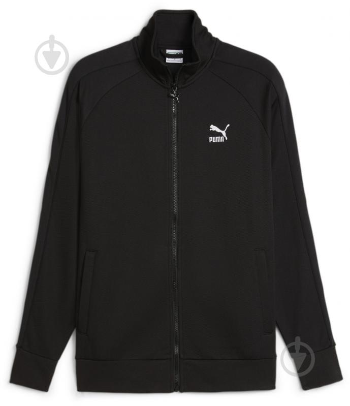 Джемпер Puma T7 TRACK JACKET DK 62432801 р.S черный - фото 1