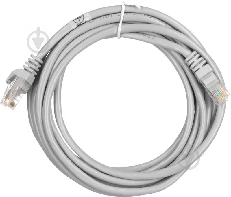 Патч-корд 2E PC5ECOP - 300GRY Cat 5e / RJ45 / 26AWG 3 м серый - фото 2