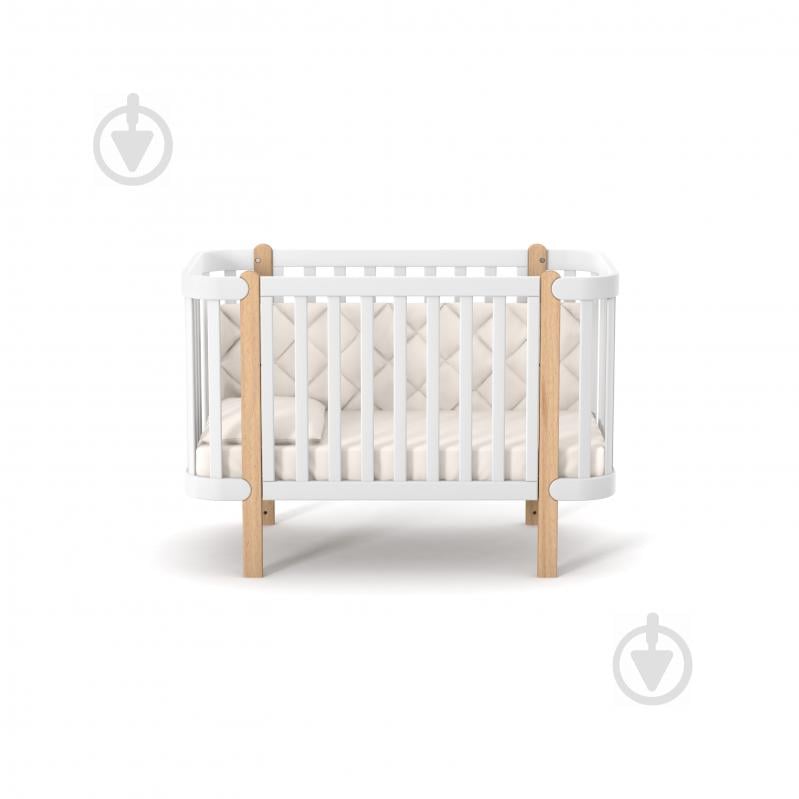 Кроватка детская Veres ЛД5 Монако бело-буковый 05.3.1.1.15 - фото 7