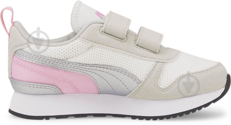 Кросівки для дівчаток Puma Puma R78 V PS 37361726 р.33 білі із рожевим - фото 2 Кросівки для дівчаток Puma Puma R78 V PS 37361726 р.33 білі із рожевим - фото 2
