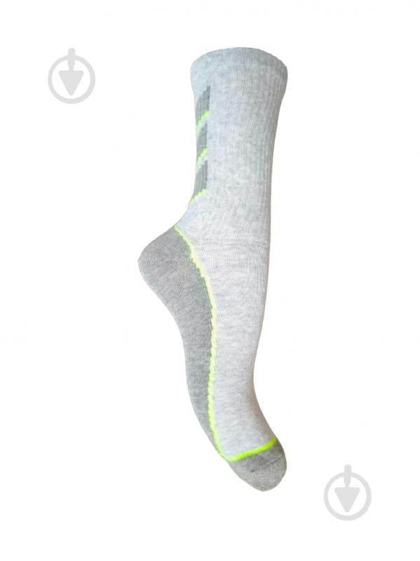 Шкарпетки дитячі унісекс Легка хода 9373 р. 22–24 срібний меланж - фото 1