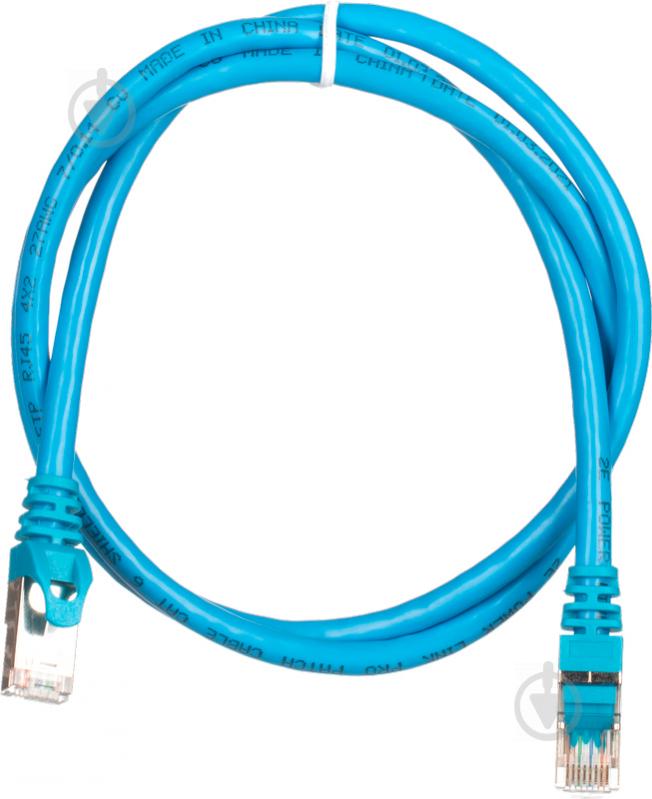 Патч-корд 2E Cat 6 S-FTP 27AWG 2E-PC6SFTPCOP-100BL 1 м синий - фото 2