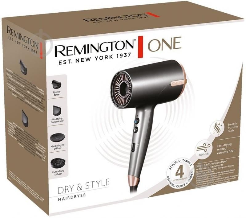 Фен Remington ONE Dry & Style D6077 - фото 4